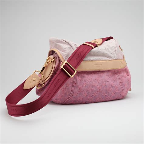 louis vuitton sunshine hobo bag with pink monogram denim|louis Vuitton Monogram denim.